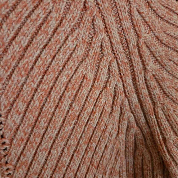 Sundance Toasty Dimensions Ribbed Turtleneck Sweater Pink Red Cotton Silk Size S - Picture 6 of 7